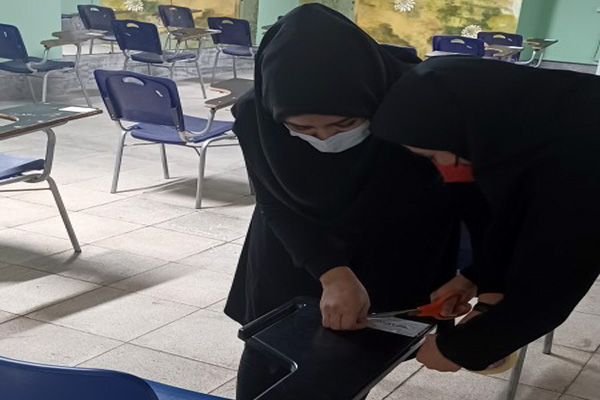 آماده سازی مدرسه جهت امتحانات نوبت اول