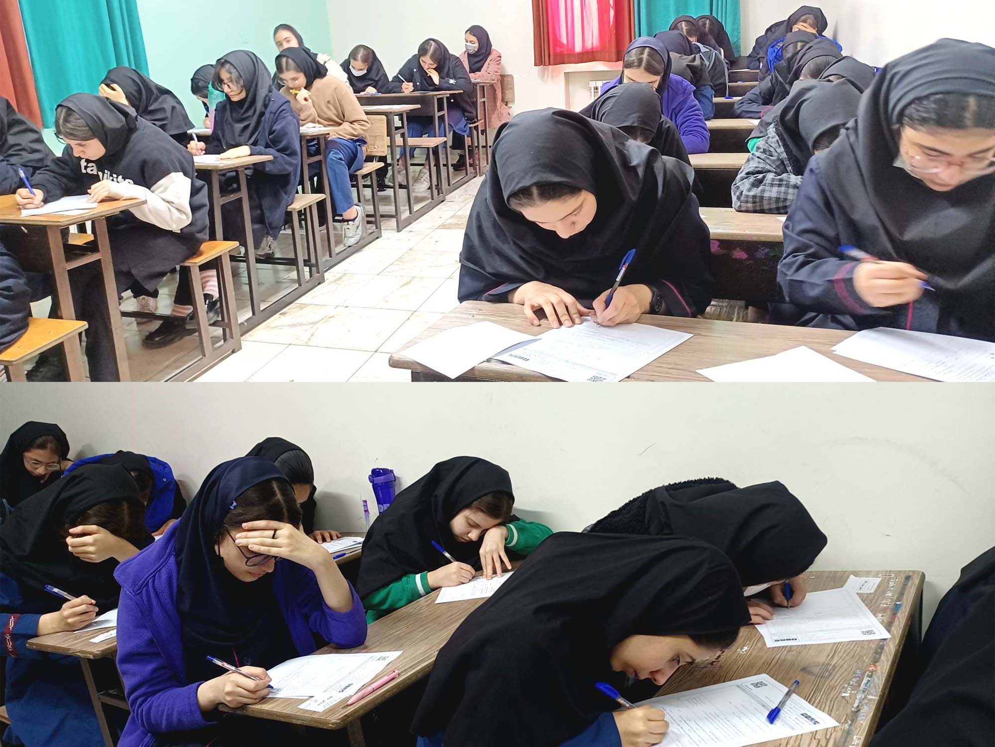 آزمون تشریحی مجموعه مدارس سلام